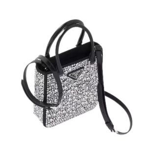 small tote bag with crystals sliver tone for women 59 in 15 cm 2799 1472