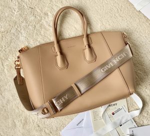 4-Small Antigona Sport Bag for Brown/Beige For Women 13in/33cm BB50MZB1A4-802  - 2799-1478