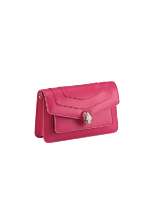 1-Serpenti Forever East-West Shoulder Bag Pink For Women 292529  - 2799-1490