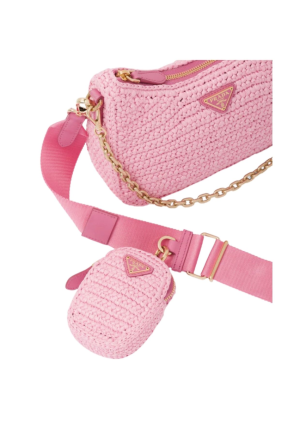 1 re edition 2005 raffia bag pink for women 1bh204 2a2t f0442 v v9l 2799 1494