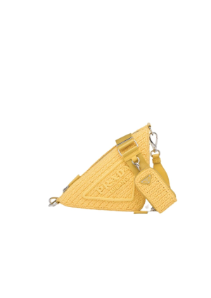 raffia prada triangle bag yellow for women 1bh190 2a2t f0010 v dro 2799 1495