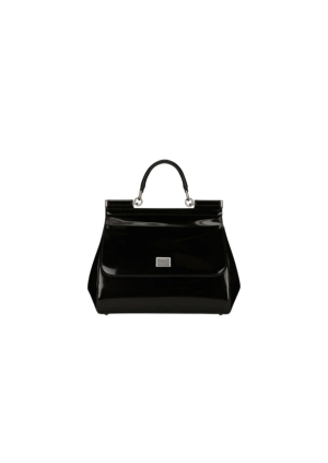 medium sicily bag in polished black for women bb6002ai41380999 2799 1507