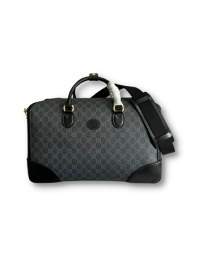 duffle bag with interlocking g black for men 165in42cm 696014 92thf 1000 2799 1533