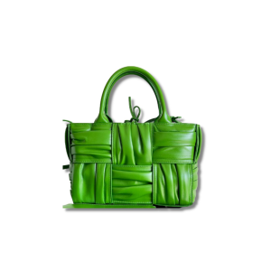 borsa mini arco tote Fig bag greenburgundy for women 98in25cm 2799 1572
