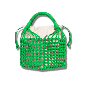 cavallino medium tote bag greenwhite for women 102in26cm 709612v29i13883 2799 1578