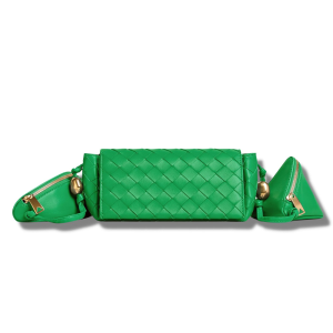 pouch on strap greenbeige for women 71in18cm 717429vcp3c3722 2799 1580
