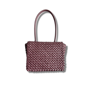 Patti Top Handle Bag Burgundy/White For Women 9.4in/24cm 709420V01D16208  - 2799-1598