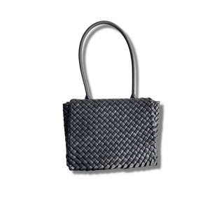 Patti Top Handle Bag Black/Blue For Women 9.4in/24cm 709420V01D18425  - 2799-1599