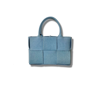 mini arco tote bag blue for women 98in25cm 2799 1606