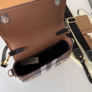 11 bb check and crossbody bag brown for women 80551721 72 in 185 cm 2799 1627