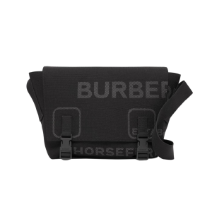 bb horseferry print nylon small lock bag blackbrown for women 80584901 112 in 285 cm 2799 1636
