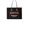 bb two tone canvas small freya tote brown and black black and beige for women 80557471 13 in 33 cm 2799 1649