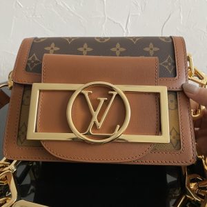 1 mini dauphine monogram reverse canvas handbag brown for women 79in20cm m45959 2799 1666