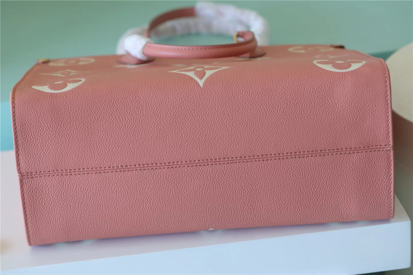 5 onthego mm monogram empreinte pink for women 98in25cm m46286 2799 1693