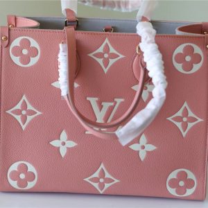 6 onthego mm monogram empreinte pink for women 98in25cm m46286 2799 1693