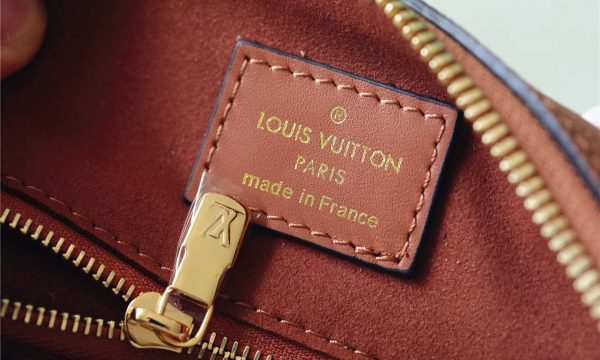 Louis Vuitton Cognac Empreinte Monogram Giant Speedy Bandouliere 25 Bag