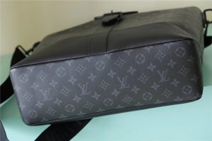 3-Saumur Tote Monogram Eclipse Black For Men 15in/38cm M45914  - 2799-1728