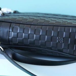 6 tadao 2way shoulder bag damier anfini black for men 146in37cm n41269 2799 1729