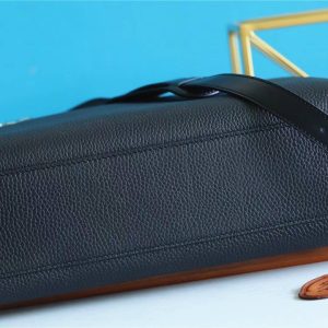 6 cabas business briefcase shoulder bag black for men 155in39cm m55732 2799 1730