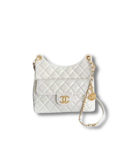 hobo handbag white for women 9in23cm 2799 1745
