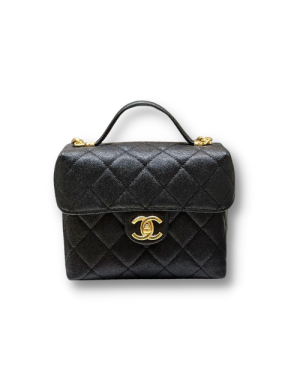 Small Vanity Bag Black For Women 7.5in/19cm  - 2799-1755
