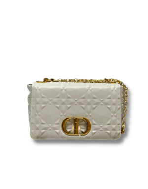 Moschino quilted multi-use Ellwood bag with gold logo