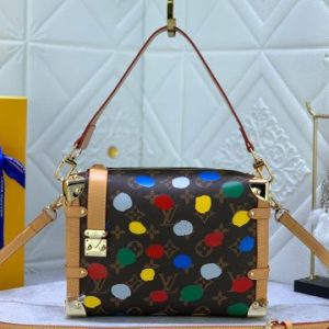 5 louis vuitton x yayoi kusama side trunk for women 21 cm 82 in m46396 2799 1865