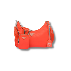 re edition 2005 re nylon bag orange for women 2799 1906