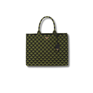 1 symbole embroidered fabric tote Miu bag green for men 2vg099 2fkl f0g5r v ooo 2799 1910