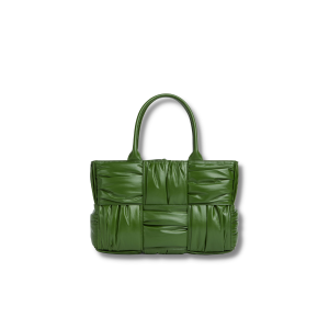 crocodile-effect zip-up clutch bag Nero