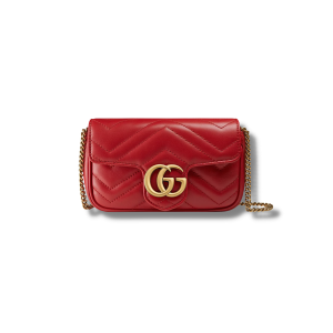 gucci gg marmont leather super mini bag red for women 62in157cm 476433 dtdct 6433 2799 1939