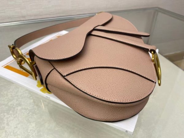 4 christian dior saddle bag saffiano with strap gold toned hardware for women 255cm10in cd m0455cbaa m50p 2799 1942