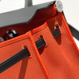 9 hermes herbag zip bag red silver toned hardware bag for women womens handbags shoulder bags 122in31cm 2799 1950