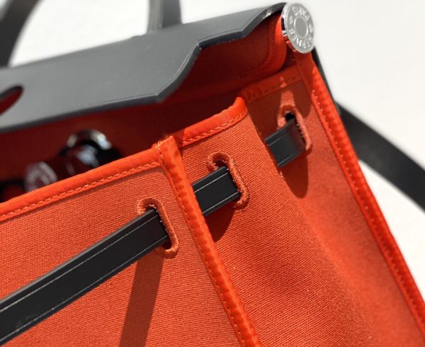 9 hermes herbag zip bag red silver toned hardware bag for women womens handbags shoulder bags 122in31cm 2799 1950