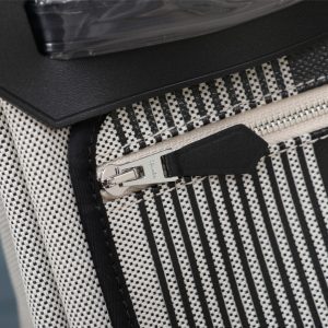1 hermes buckle lock shape striped silver toned hardware bag for women womens handbags shoulder bags 108in30cm 2799 1956