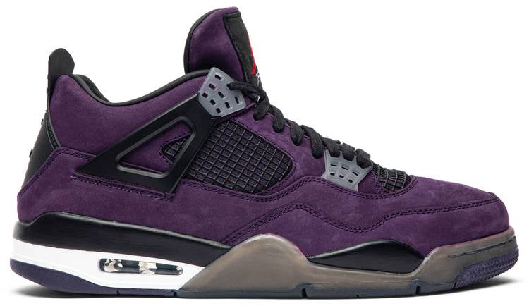 1 travis scott x air jordan 4 retro purple suede white midsole aj4 766302 2799 1500