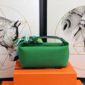 11 Orologio hermes bride a brac case green bag for women womens handbags shoulder bags 98in25cm 2799 1963