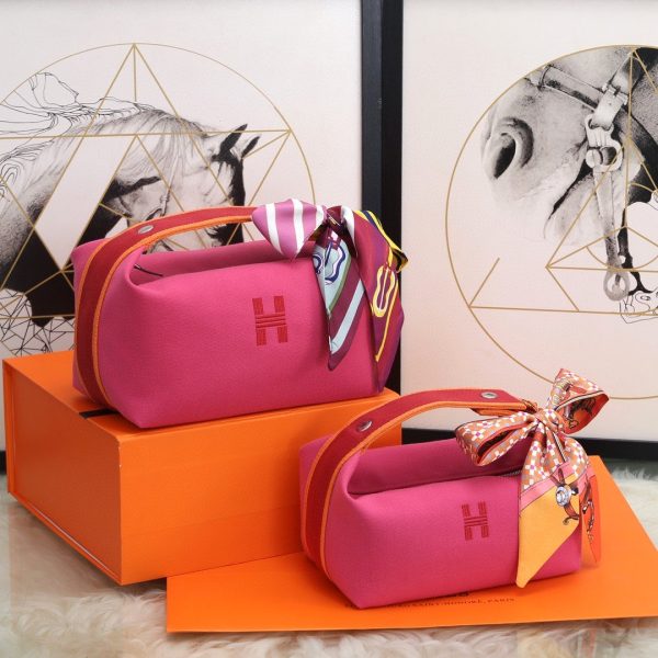 2 hermes cheval bride a brac case pink bag for women womens handbags shoulder bags 98in25cm 2799 1964