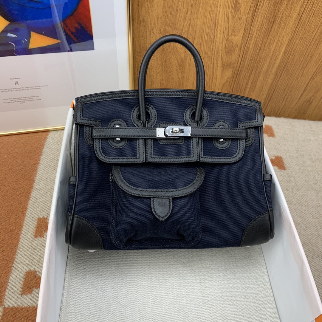 hermes birkin navy