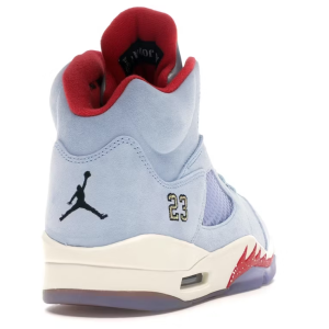 Jordan retro 5 ice blue best sale