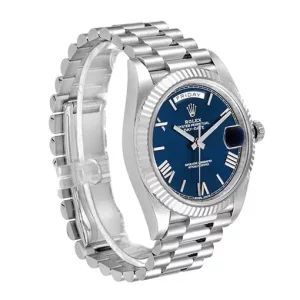 2 rolex daydate 228239 blurp 41mm blue dial white gold luxury watch 1