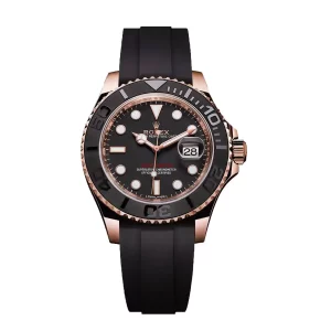 Rolex Yachtmaster 40Mm Automatic Black Dial Everose Gold Watch