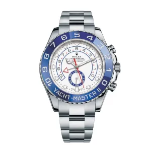 Rolex Yachtmaster Ii 44Mm White Dial Stainless Steel Mens Watch