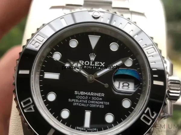 10 rolex submariner 41mm automatic chronometer black dial mens watch