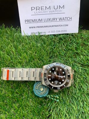 17 rolex submariner 41mm automatic chronometer black dial mens watch