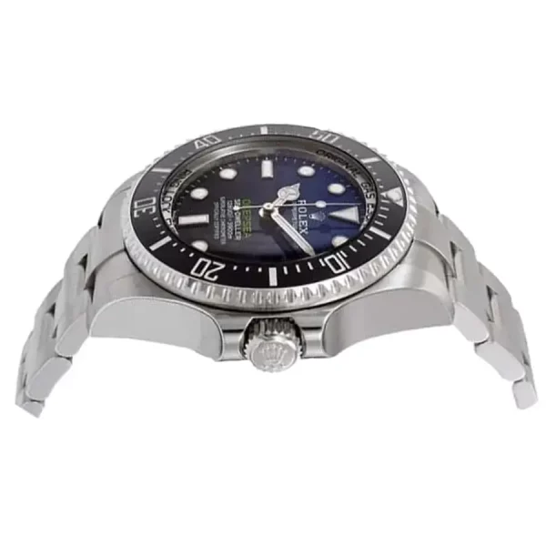 2 rolex sea dweller deepsea 44 deep blue dial stainless steel mens watch 116660