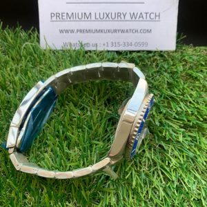 11 rolex submariner date white gold 40mm blue dial ceramic bezel oyster bracelet 116619lb