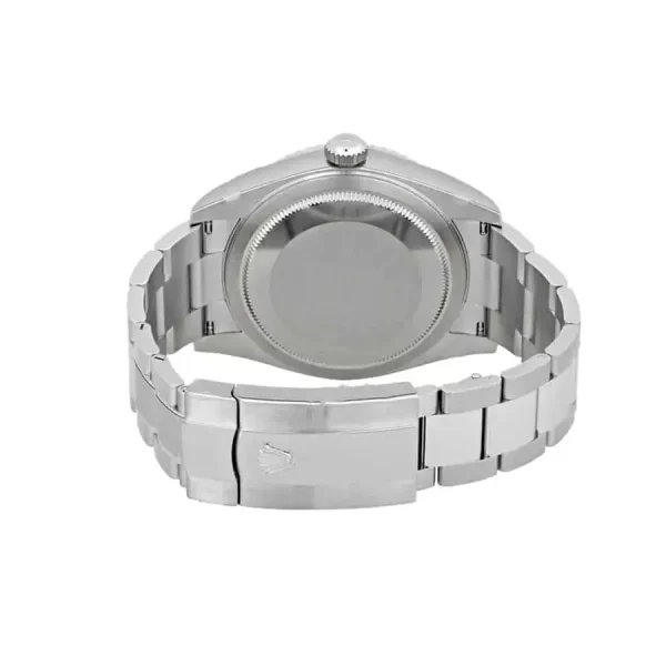 2 rolex skydweller stainless steel 42mm black index dial fluted white gold bezel oyster bracelet 326934