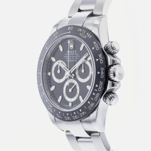 4 rolex cosmograph daytona 40 black dial stainless steel oyster mens watch 116500ln 116500