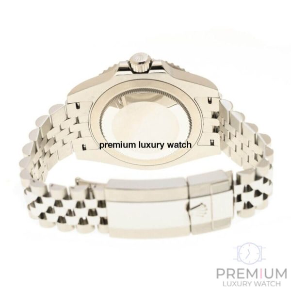 5 rolex gmtmaster ii stainless steel black dial greenblack ceramic bezel jubilee bracelet 126720vtnr